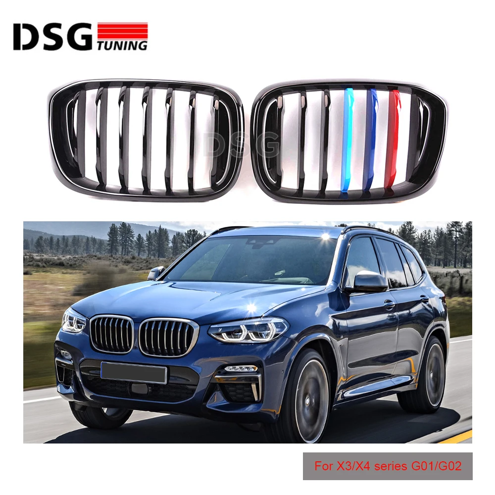 Передная решетка для BMW X3 X4 G01 G02 гонки гриль ABS xDrive20i xDrive30i