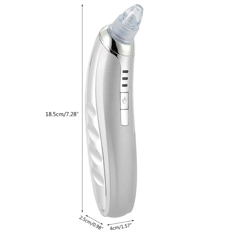 Removedor de Cravo Cuidados com a Pele Ajustável de Sucção a Vácuo Elétrico Limpeza Facial Pore Cleaner Usb Recarregável Ferramenta Comedão Acne 9 A Pele Facial Pore Cleaner USB Recarregável