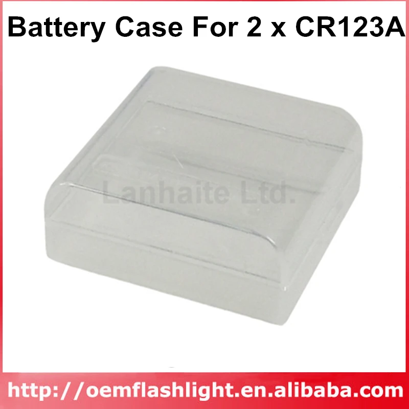 Батарея чехол для 2 x CR123A (1 шт.)