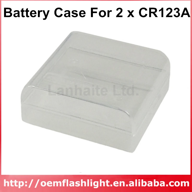Battery Case For 2 x CR123A (1 pc.)in Portable Lighting Accessories