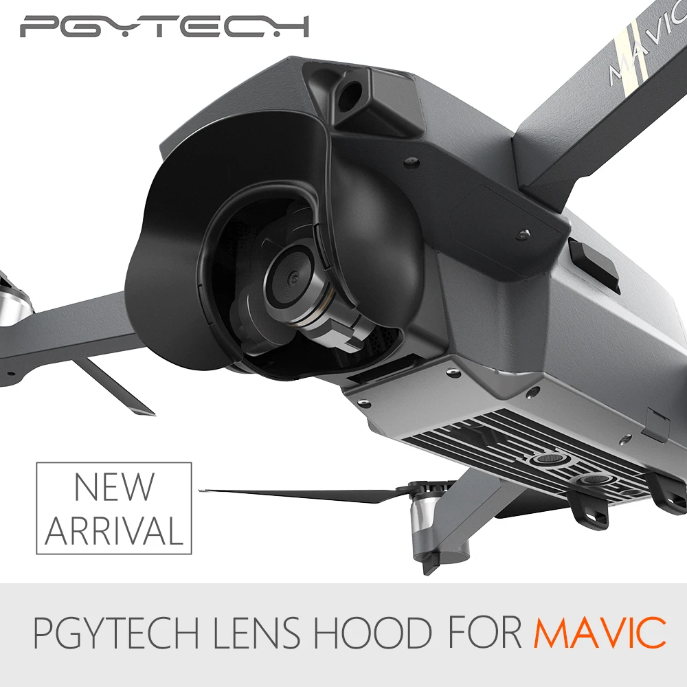 PGYTECH Защита объектива камеры Защита от Солнца блики Mavic Pro карданный тент бленда объектива камеры анти блики для DJI Mavic Pro/platinum