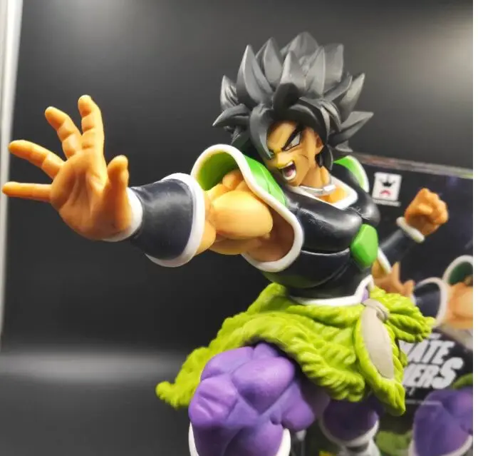 

Original Banpresto Dragon ball Super ULTIMATE SOLDIERS model THE MOVIE Broly Figure Toy Doll Brinquedos