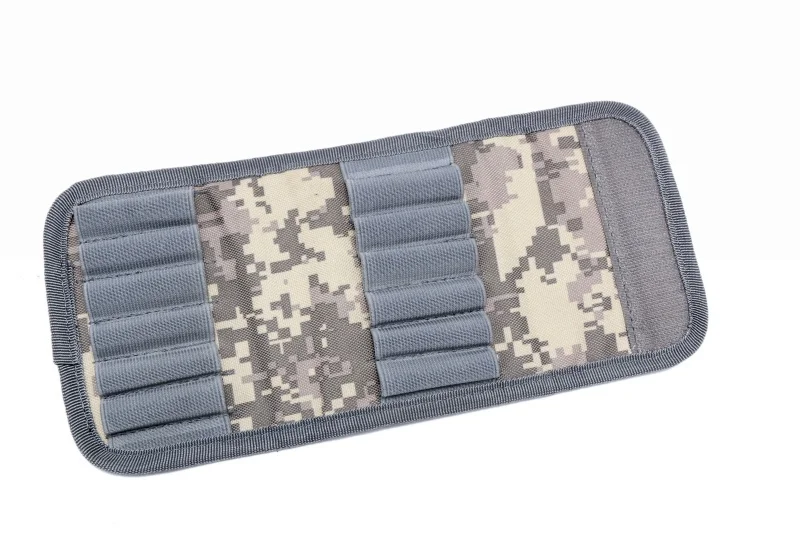 CQC Molle система 12 патронов 12GA Shotshell Reload Holder сумка картридж для охоты патронов Перевозчик подсумок Molle Shell Pouch