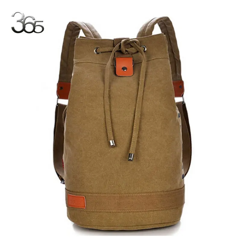 Free Ship Men's Casual Vintage Canvas Backpack Mes...