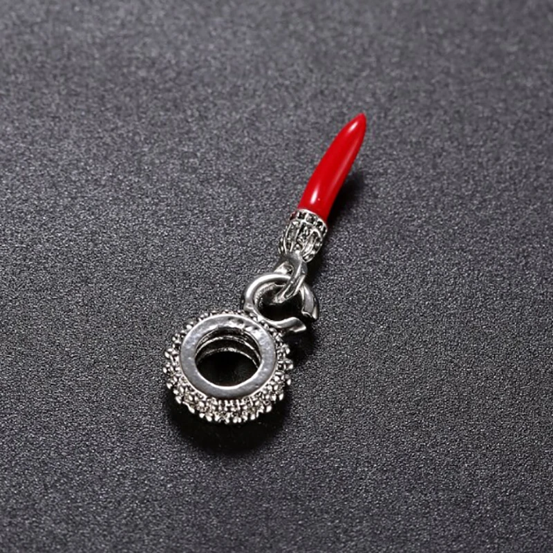 Красный чили бусинки в форме звёздочек Pandora Серебро 925 браслет ювелирные изделия День Святого Валентина Mary Poppins Bijoux DGB557