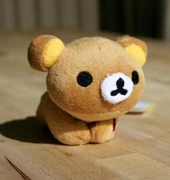 Мультяшный милый медведь магниты на холодильник стикер Rilakkuma сообщение клип семейный инструмент плюшевая игрушка подарок девочки дети куклы