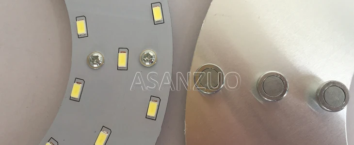 Placa de Iluminação para a Lâmpada Lâmpada do Teto Ac180 260v Levou Downlights Levou do Teto Alto Brilho 5730 110 v 220 v 18 w 24 w 36 w Instalação Conveniente 15 Luzes de teto