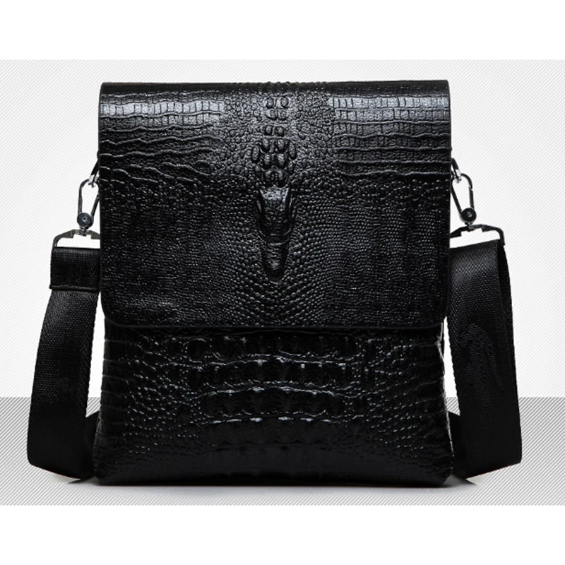 

Men's shoulder bag soft PU material British Fashion Casual Style High Quality Multi-functional design Large capacity