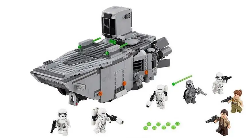

2017 NEW LEPIN 05003 Star Wars First Order Transporter DIY Building Block set kids model Brick Toys Gift Compatible With 75103