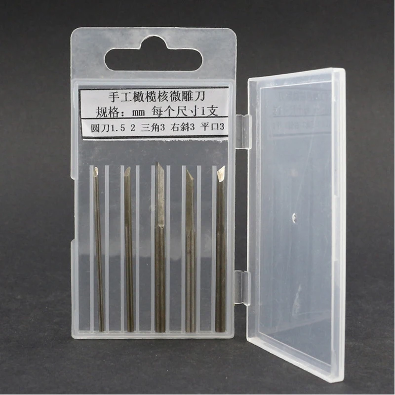 

5 Pcs/set Wood Carving Knife Tool Set High Speed Steel Miniature Carving Hand Tools for Carving Enthusiasts