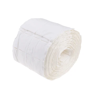 

500pcs/roll Cotton Nail Wipes Pad UV Gel Nail Tips Polish Remover Cleaner Lint Paper Pad Soak Nail Art Cleaning Manicure Tool