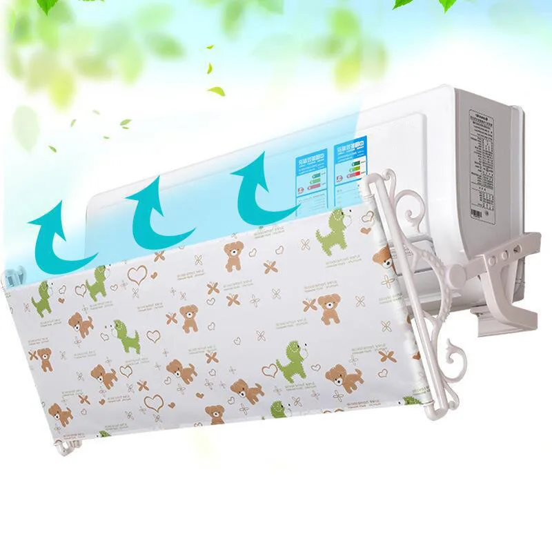

Air Conditioner Wind Shield Retractable Deflectors Baffle Comfortable Anti Direct Blowing TB Sale