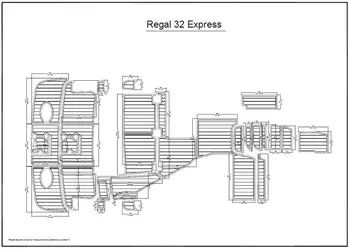 

Regal 32 Express Pad Boat EVA Teak Decking 1/4" 6mm