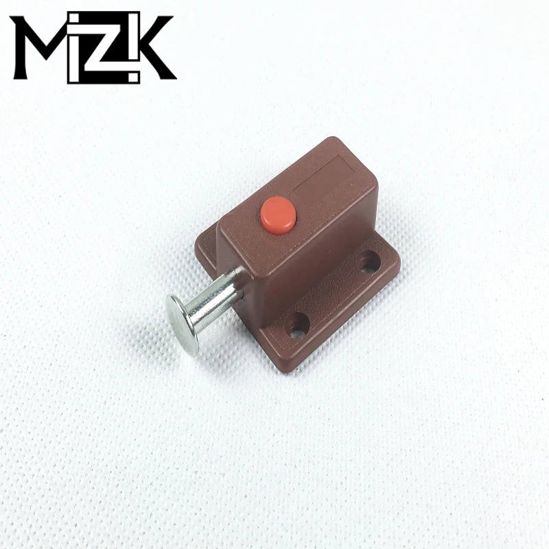 Mzk plastic spring latch door bolt spring latch doors plastic