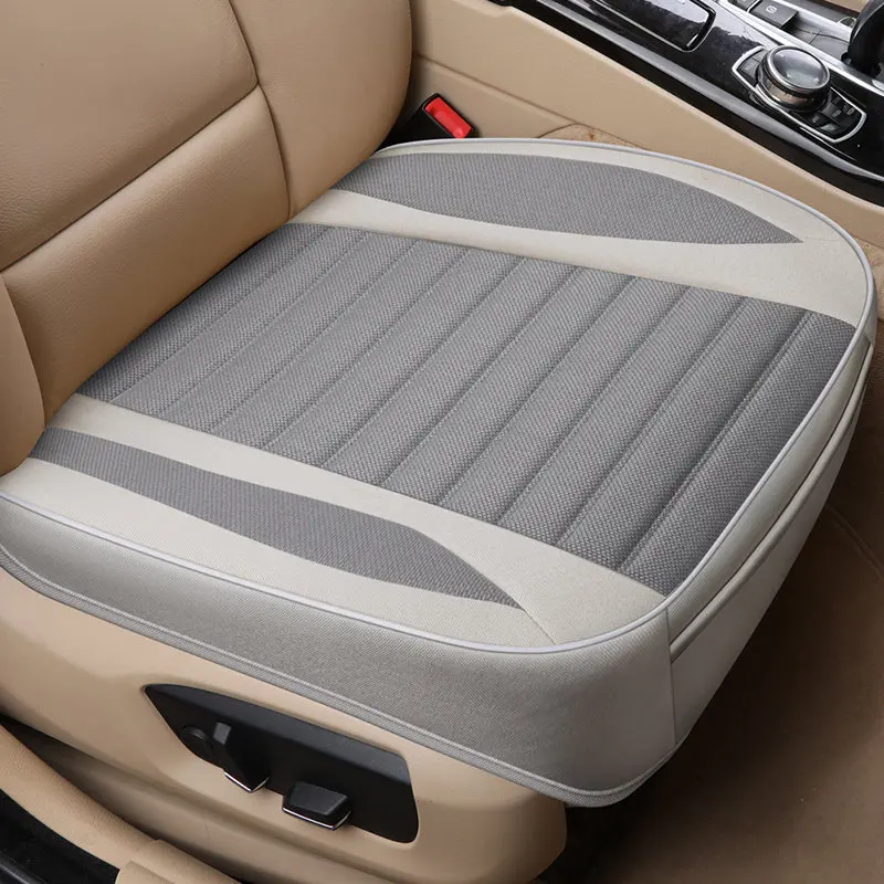 Car Seat Cover Car pad,Seats Cushions for Toyota Camry Corolla RAV4 Civic Highlander Land Cruiser Prius Lc200 Prado Verso Series - Название цвета: 1pcs front