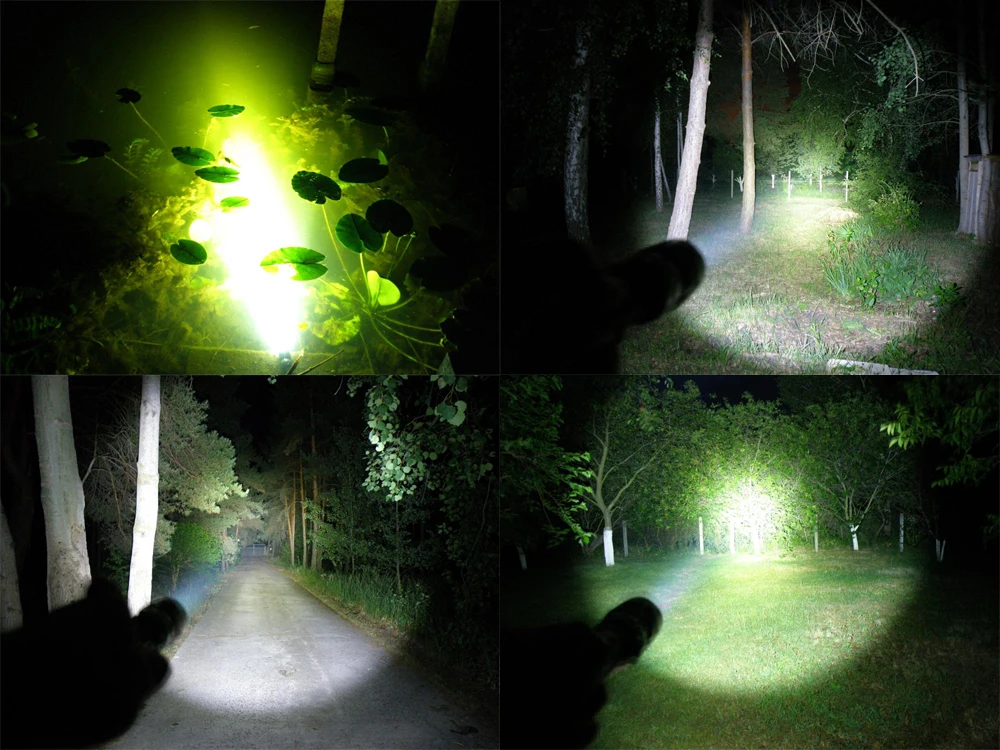 led diving flashlight 18650