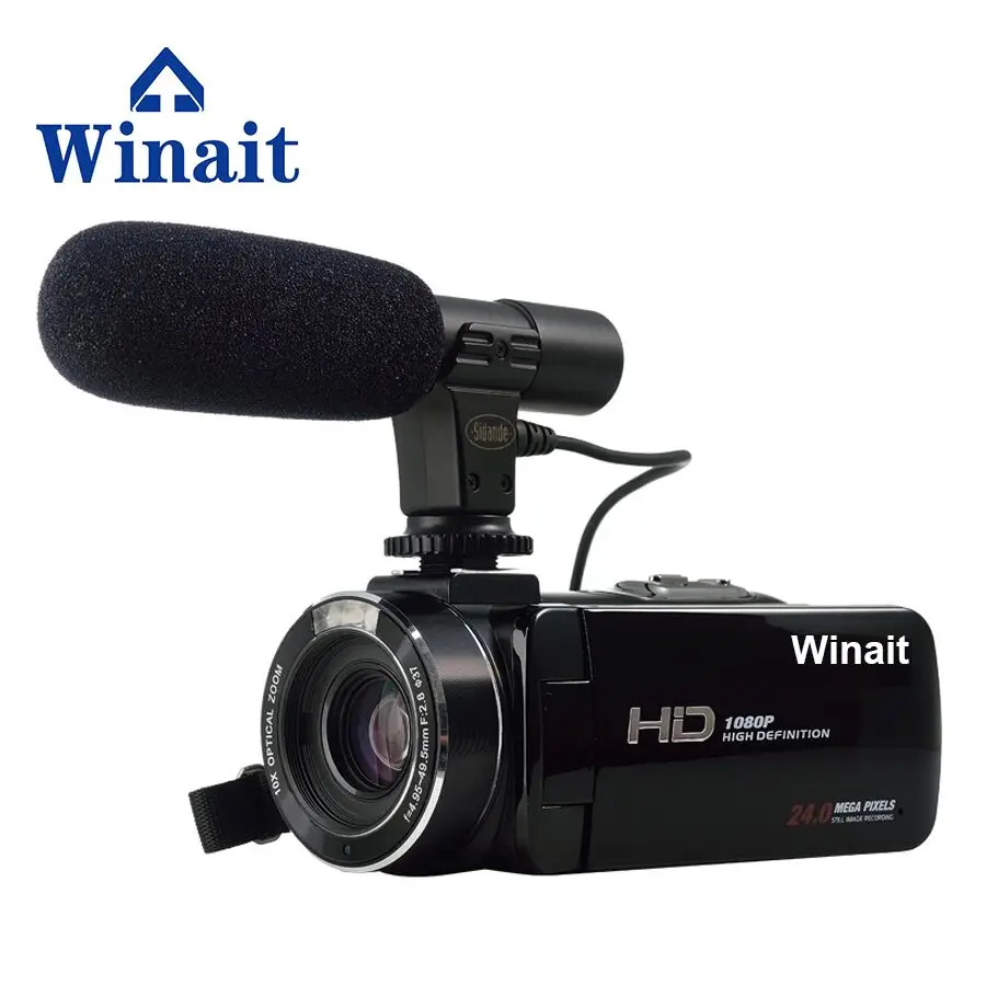 

Winait Top Sale Digital Video Camera HDV-Z20 3.0" Touch Display FHD 1080P WIFI Camcorder 16X Digital Zoom SD Card Max To 64GB