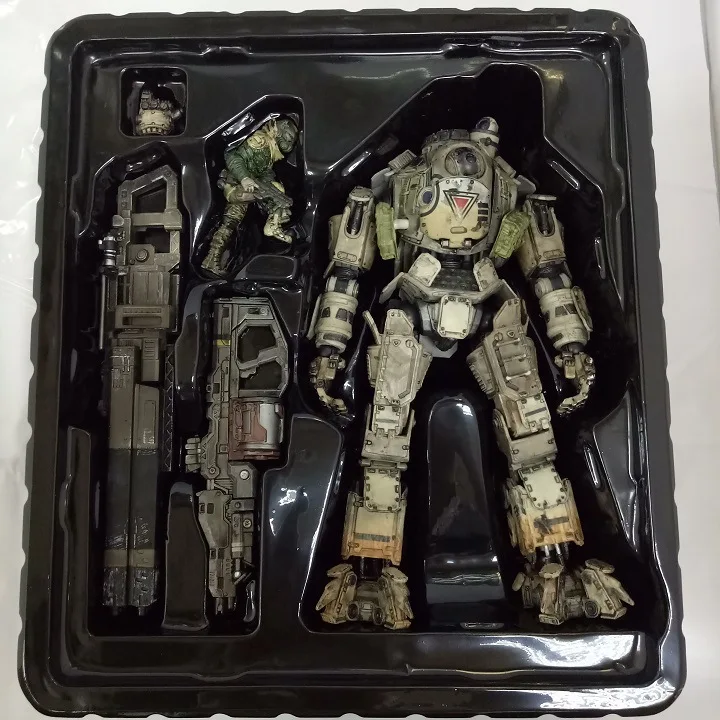 Экшн фигурки Titanfall Kai Atlas ПВХ игрушки 270 мм аниме игры модель Playarts Kai|playarts kai|play arts