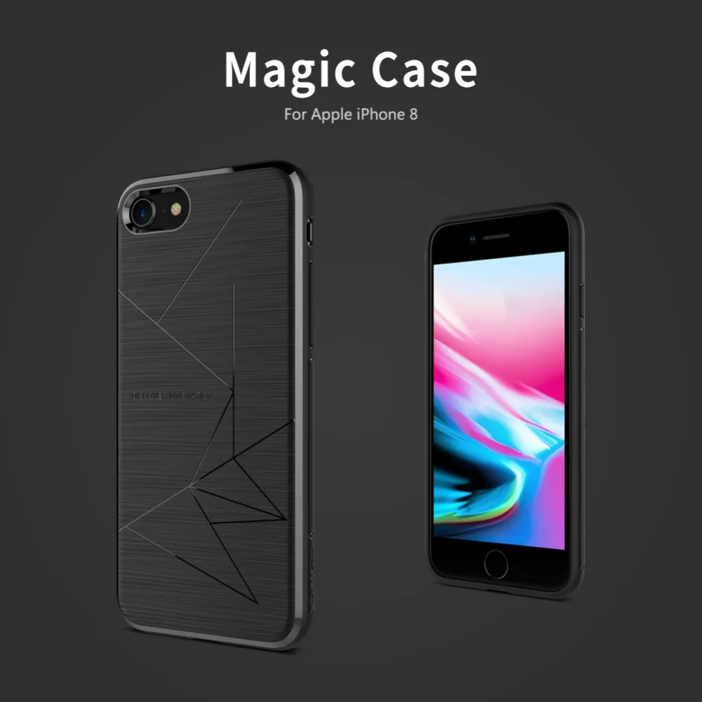 

For iphone 8 case Nillkin Wireless charging receiver Magic case For iPhone8 case cover wireless charger receiver case
