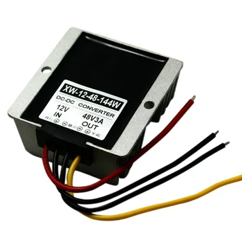 

Waterproof Regulator Boost Module DC 12V(9-24V) To 48V 3A 144W Step Up Power Supply Converter Adapter short-circuit protection