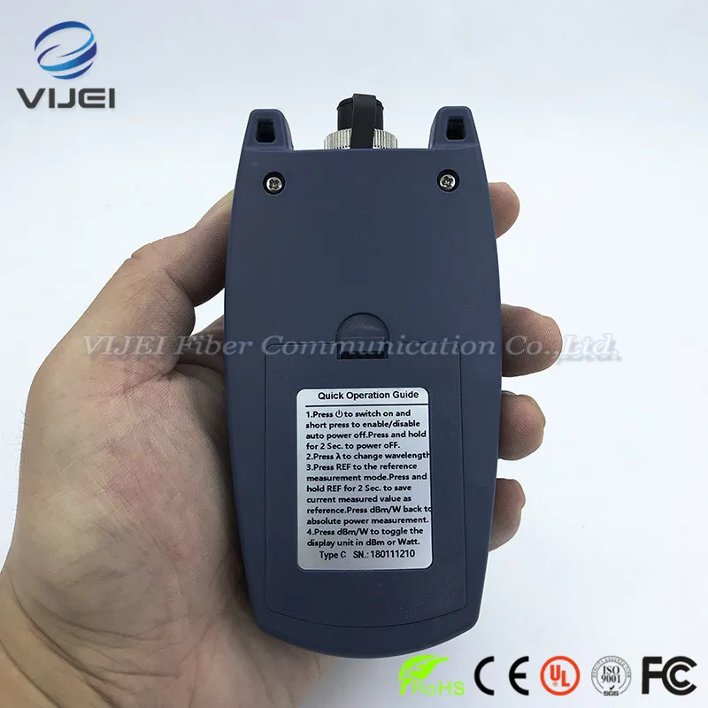 FTTH Mini KING 70S Type C OPM оптический измеритель мощности тестер волоконно оптического