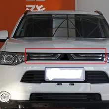 Передний бампер верхняя решетка радиатора для Mitsubishi Outlander 2013 1 шт