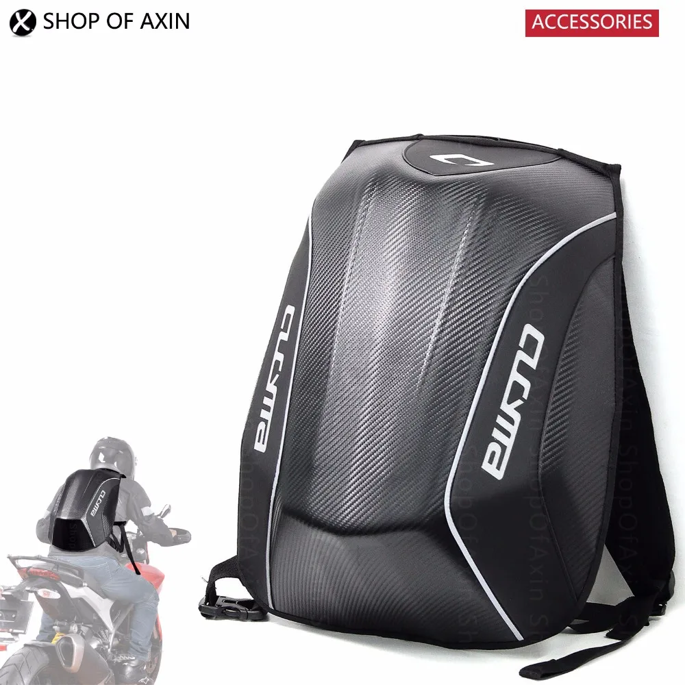 Motorcycle Knight Backpack Fluency Low Wind Resistance Helmet Bag Carbon Fiber Texture High