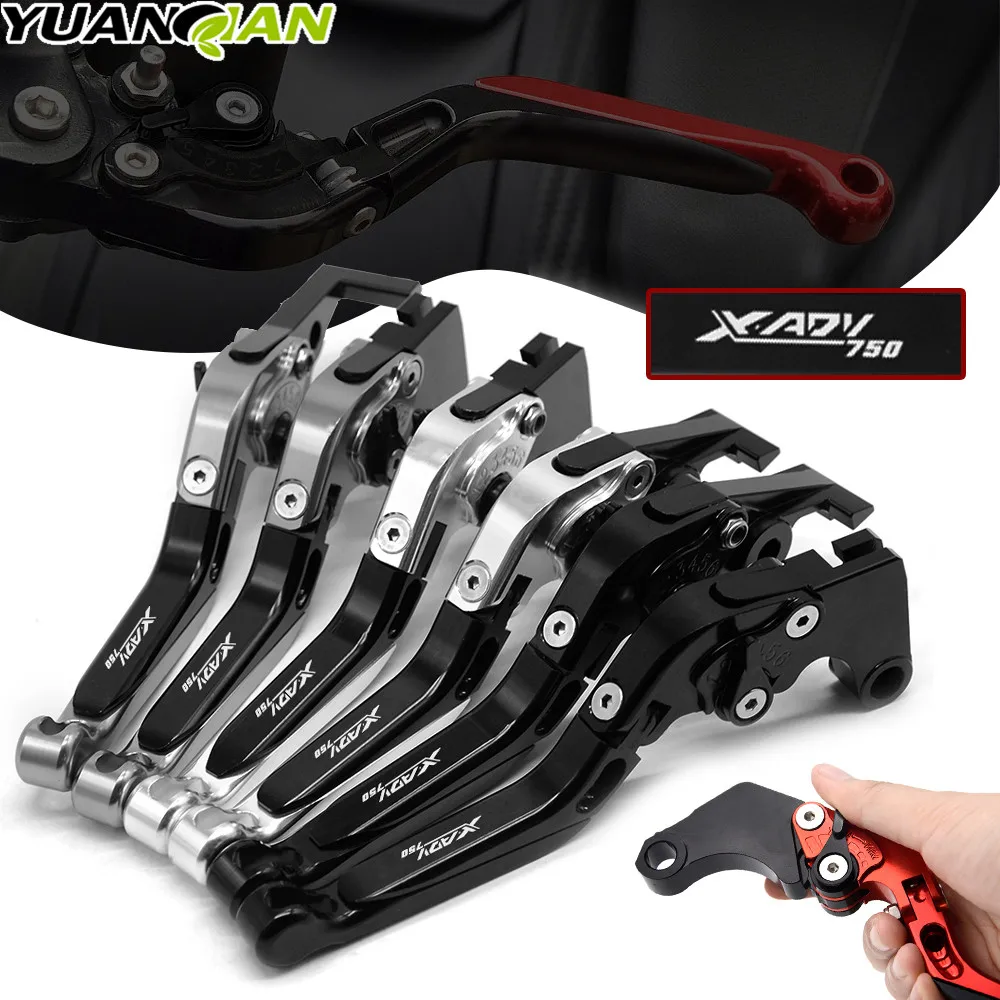 

New With XADV 750 logo Motorcycle CNC brake Clutch Levers For HONDA XADV 750 X-ADV 750 2017 2018 High Quality Levers