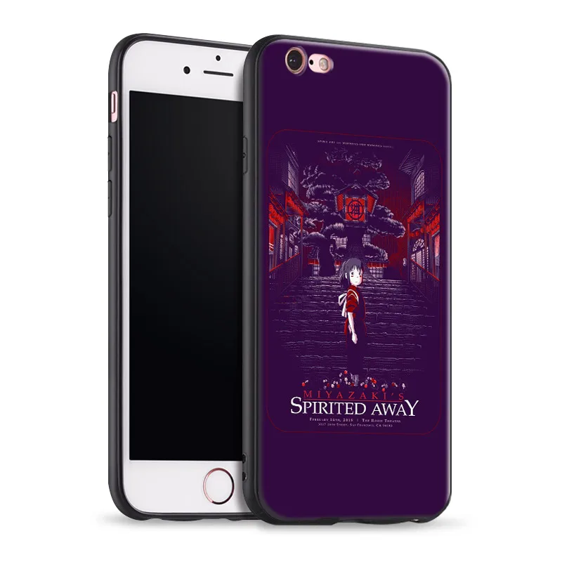 

Spirited Away miyazaki's Tpu Soft Silicone Phone Case Cover Shell For Apple iPhone 5 5s Se 6 6s 7 8 Plus X XR XS MAX