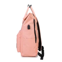 Women Large Capacity Canvas Backpack Multifunctional Shoulder Laptop Rucksack USB School Bag Fashion Travel Backpack for Girls 2