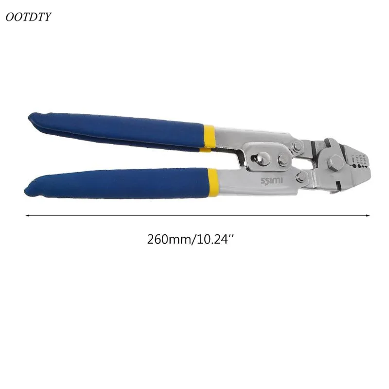 OOTDTY WXS 255 плоскогубцы для обжима лески инструмент кабеля Обжимные Щипцы ручные