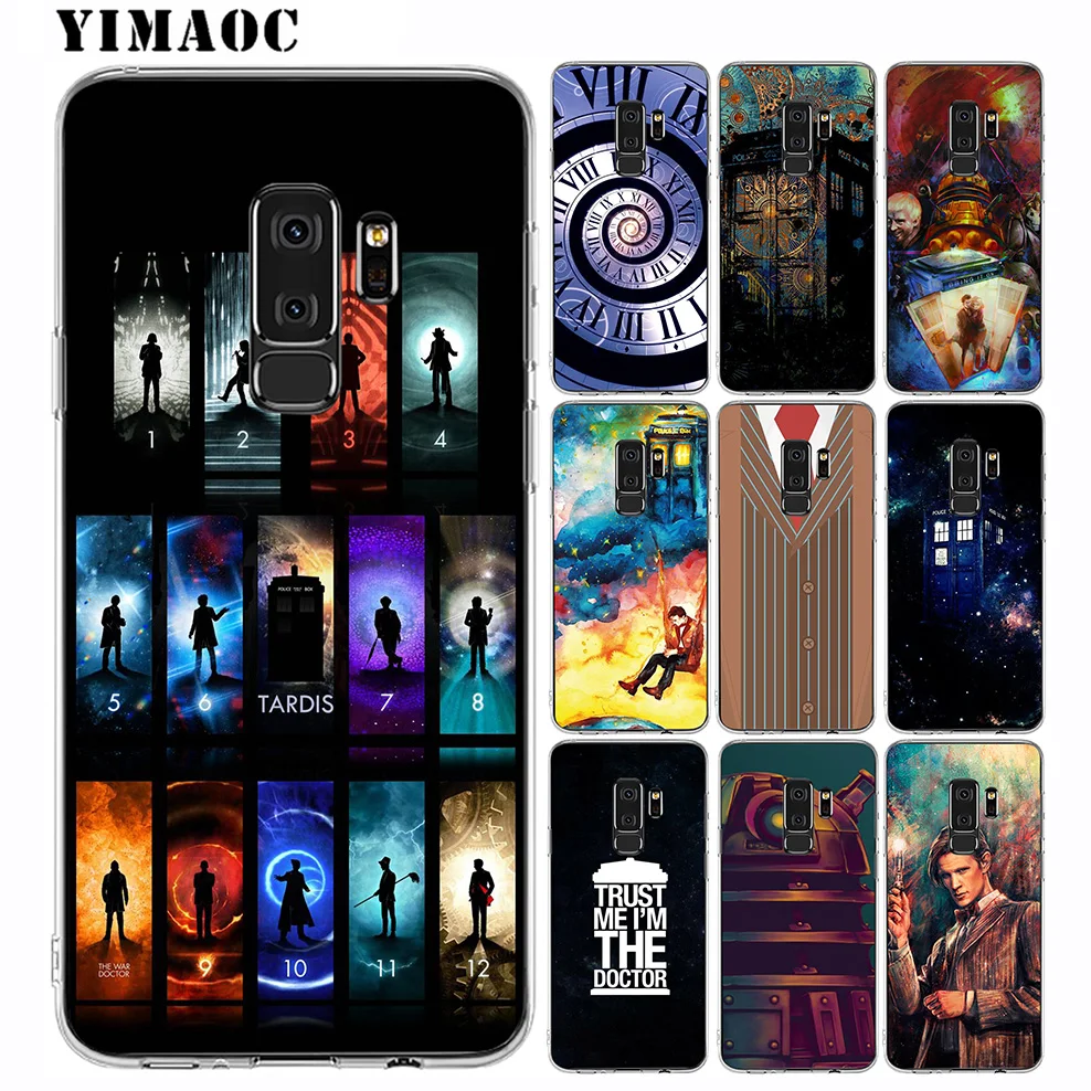 YIMAOC Doctor Who Box Soft Silicone Case for Samsung Galaxy A5 A6 Plus A7 A8 A9 2018 J3 J5 J6 J7 2016 2017 EU Version |