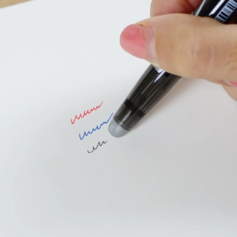 Office Gel Pen Erasable Refill Rod Magic Washable Handle 0.5mm Blue Red Ink School Writing Stationery | Канцтовары для офиса и