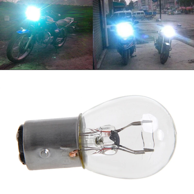 

1Pcs New Headlight DC 12V 1157 10W Light Bulb Auto Car Brake Stop Signal Turn Reverse Tail Lamp S25