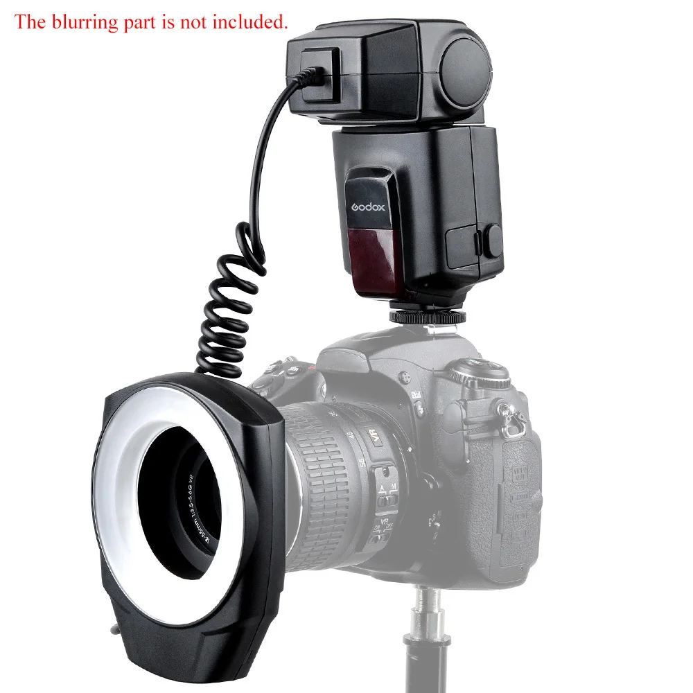  Godox ML-150   10 Macro Ring Flash Light + 6     Canon Nikon Pentax Olympus DSLR 