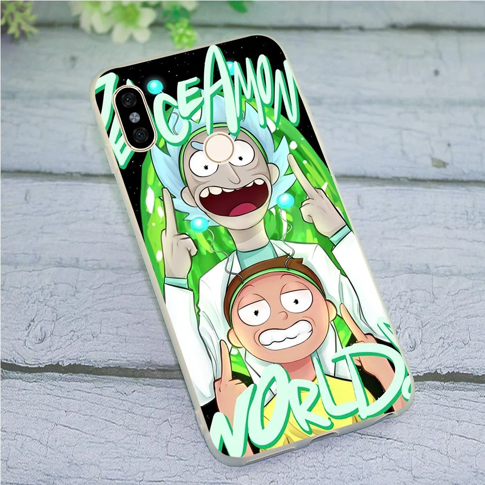 

Phone Cover for Xiaomi Mi A3 Lite Rick and Morty Case A1 A2 8 9 9se Redmi 5 Plus 4X 4A 5A Prime 6A Note 6 Pro 8 Cases Skin