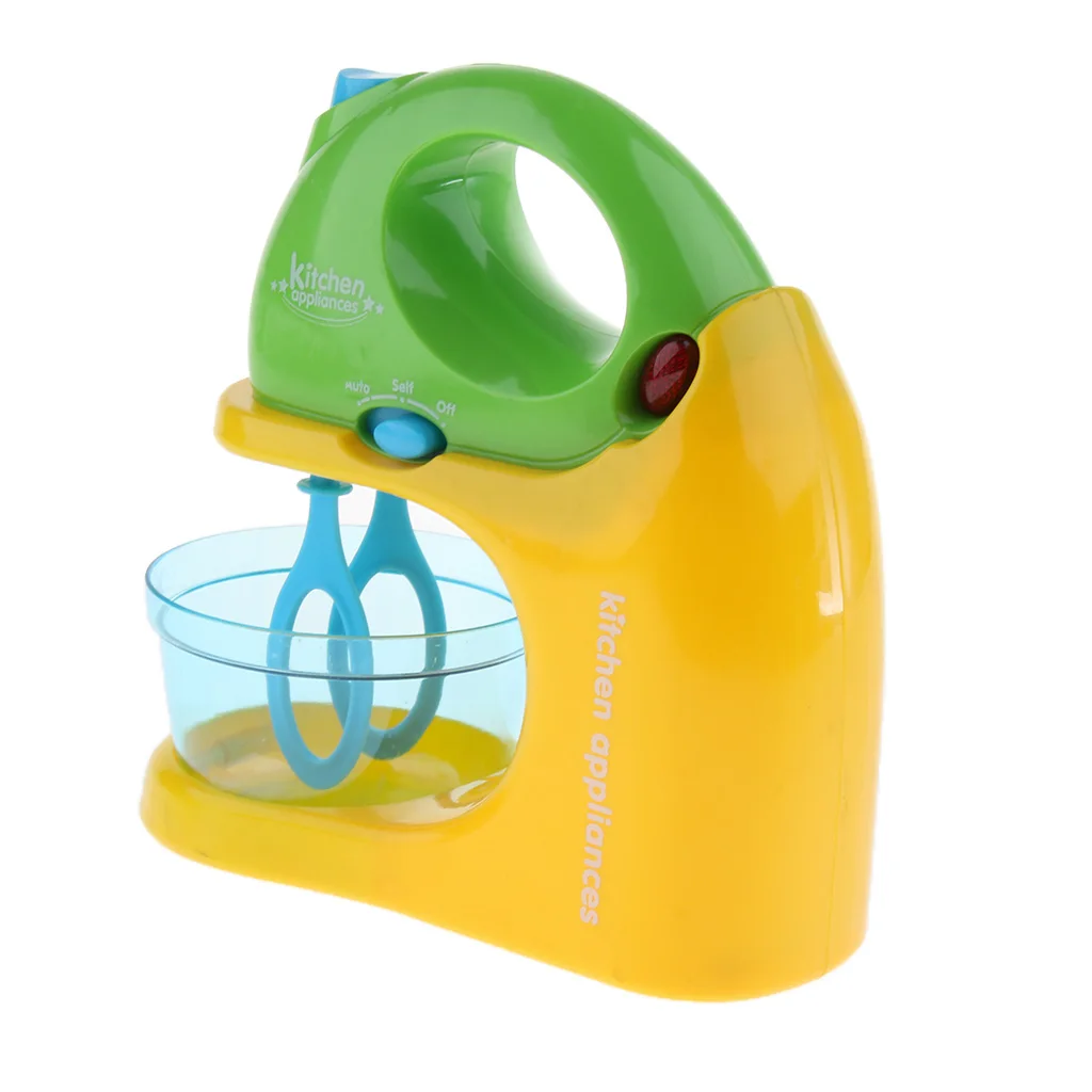 Electric Home Appliances Kitchen Furniture Kids Baby Pretend Play Toy Early Learning Birthday Gifts -Blender