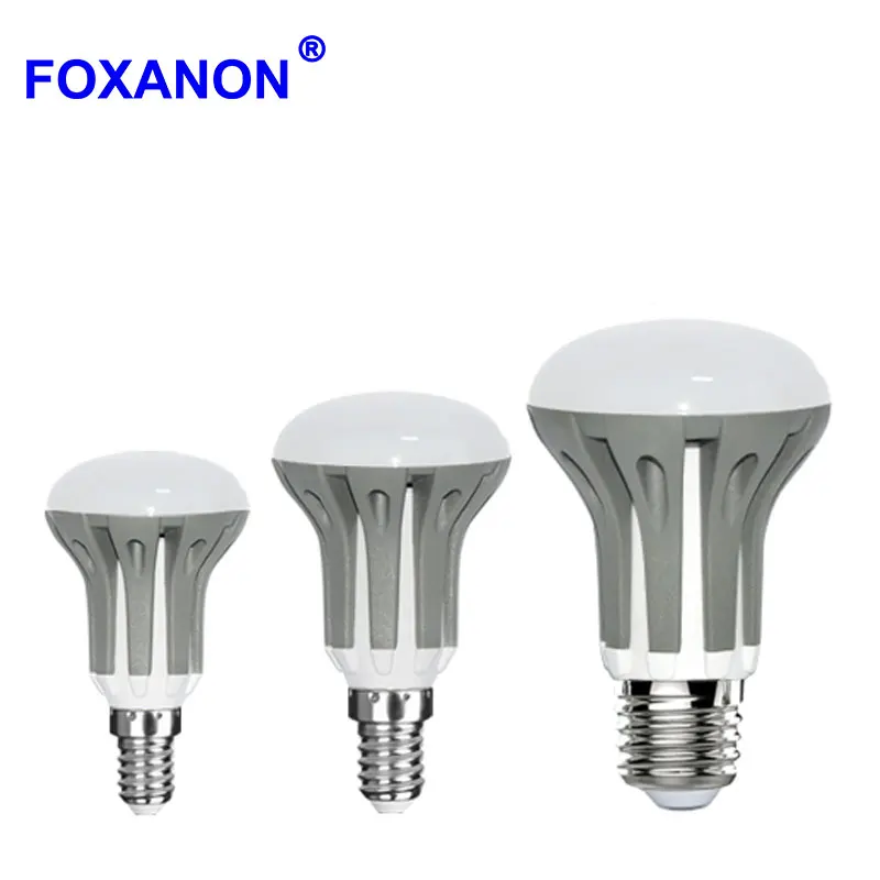 

Foxanon Dimmable LED E27 E14 Light 3W 5W 7W 220V 110V LED Bulb 2835 SMD Lamps Dimming lampada led Candle Lighting R39 R50 R63