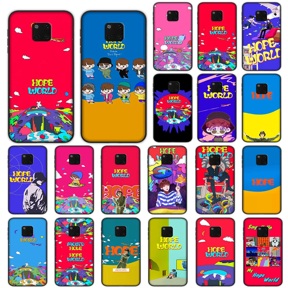 

Handsome Boys Hope World Soft Case for Huawei P9 P8 Lite Mate 10 20 Lite Pro Cover