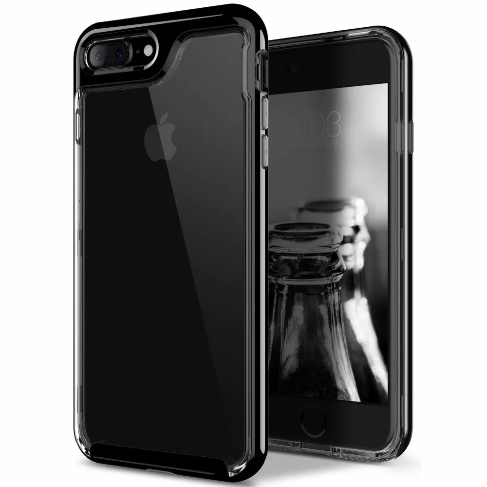 637-Case For iPhone7 6 8plus X Anti-fall Armor Two in One Transparent PC+TPU Phone Case For iPhone7 6 8plus X                        (4)