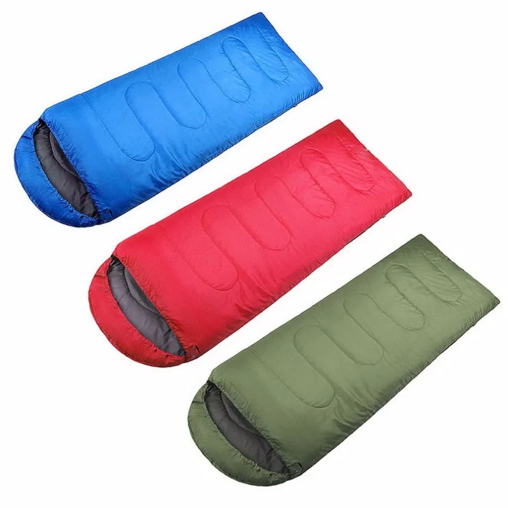 Comfortable Large Single Sleeping Bag Warm Soft Adult Waterproof Camping Hiking Lazy Bag