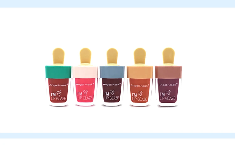 ANGEL MASK Cherry Liquid Lipstick Pink Lip Tint Magic Lip Plumper Nature Long Lasting Moisturizing Matte Lipstick (10)