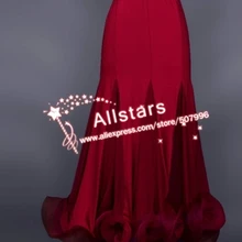 Новое поступление современные танцевальные костюмы бальных танцев танцевальная юбки женщины танцуют костюмы высокое качество J-0798