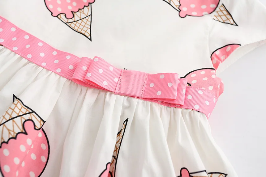 Dulce Amor Summer Cute Girls Dress Kids Baby Girls Clothes Short Sleeve Ice Cream Print Princess Dress Kids Dress For Girl HTB1MNe5SXXXXXbaXXXXq6xXFXXXO - Dulce Amor Summer Cute Girls Dress Kids Baby Girls Clothes Short Sleeve Ice Cream Print Princess Dress Kids Dress For Girl