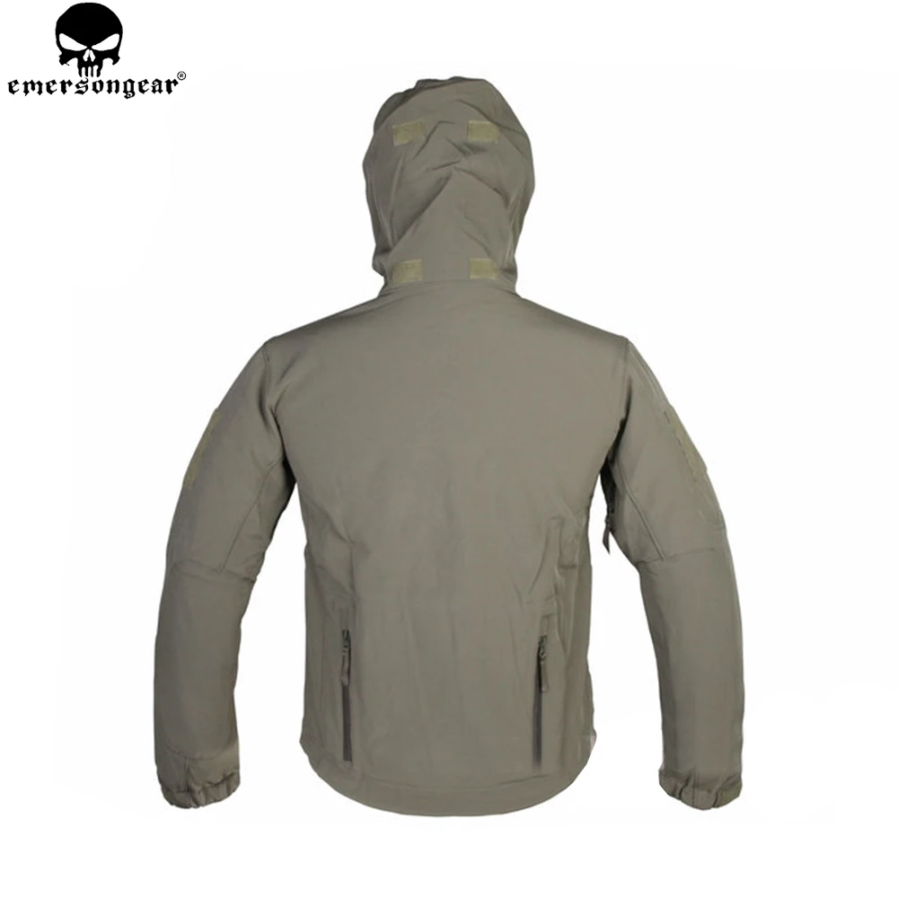 EMERSONGEAR водонепроницаемая куртка с мягким корпусом Спортивная камуфляжная для