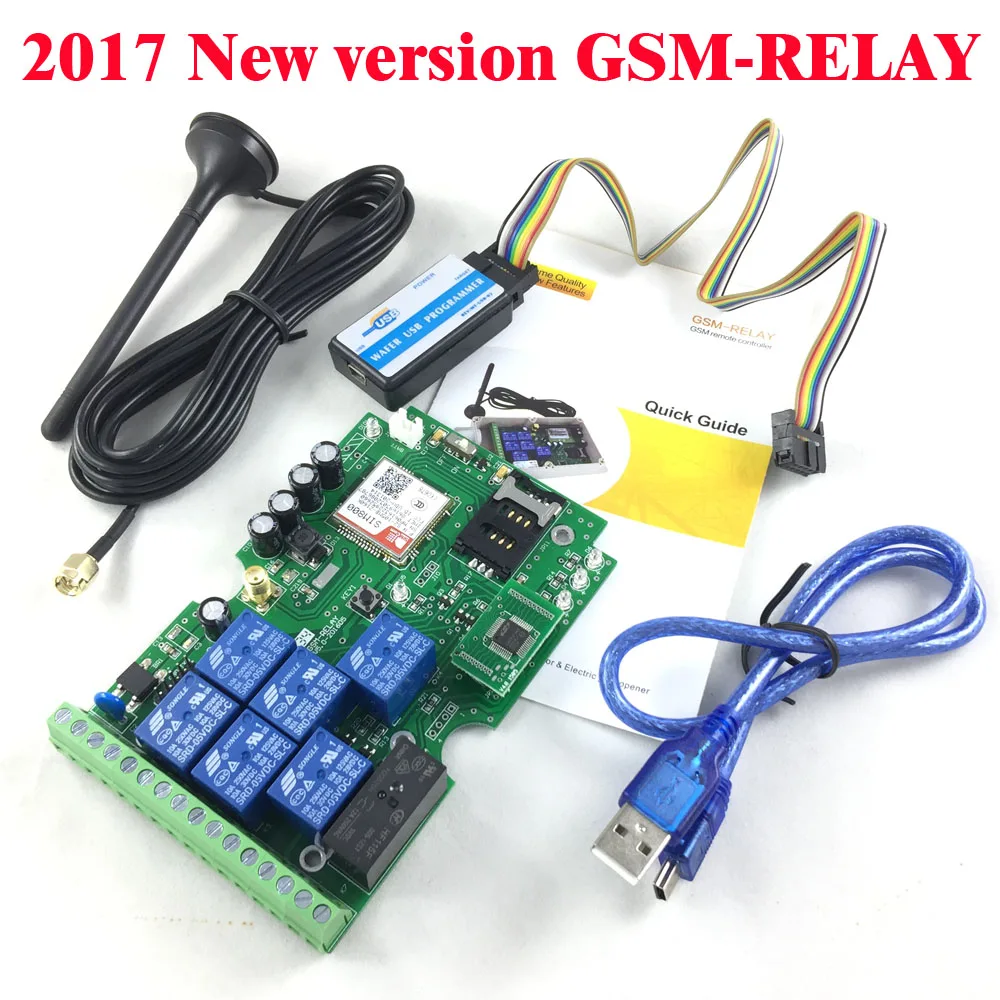 

7 Channels Gsm Relay Switch Call Sms Remote Control Light, Curtains, Garage Door, and Water Pump etc of Intelligent Home