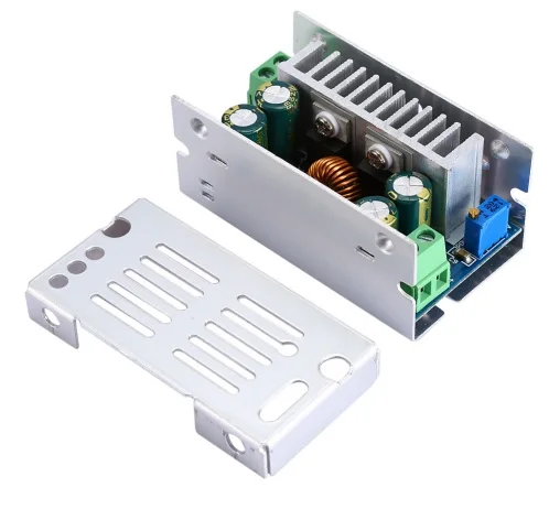 

15A 200W Adjustable DC-DC Step Down Converter Buck Module 50V adjustable voltage stabilized synchronous rectification module