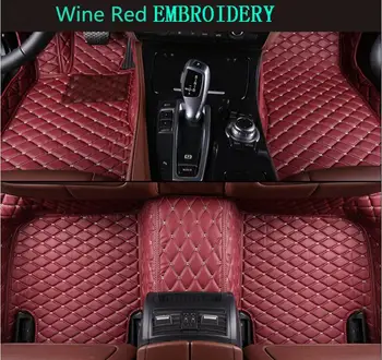 

3D Luxury Slush Floor Mats Foot Pad Mat For 16 17 18 Volvo XC90 2016 2017 2018 7Seats (6colors)