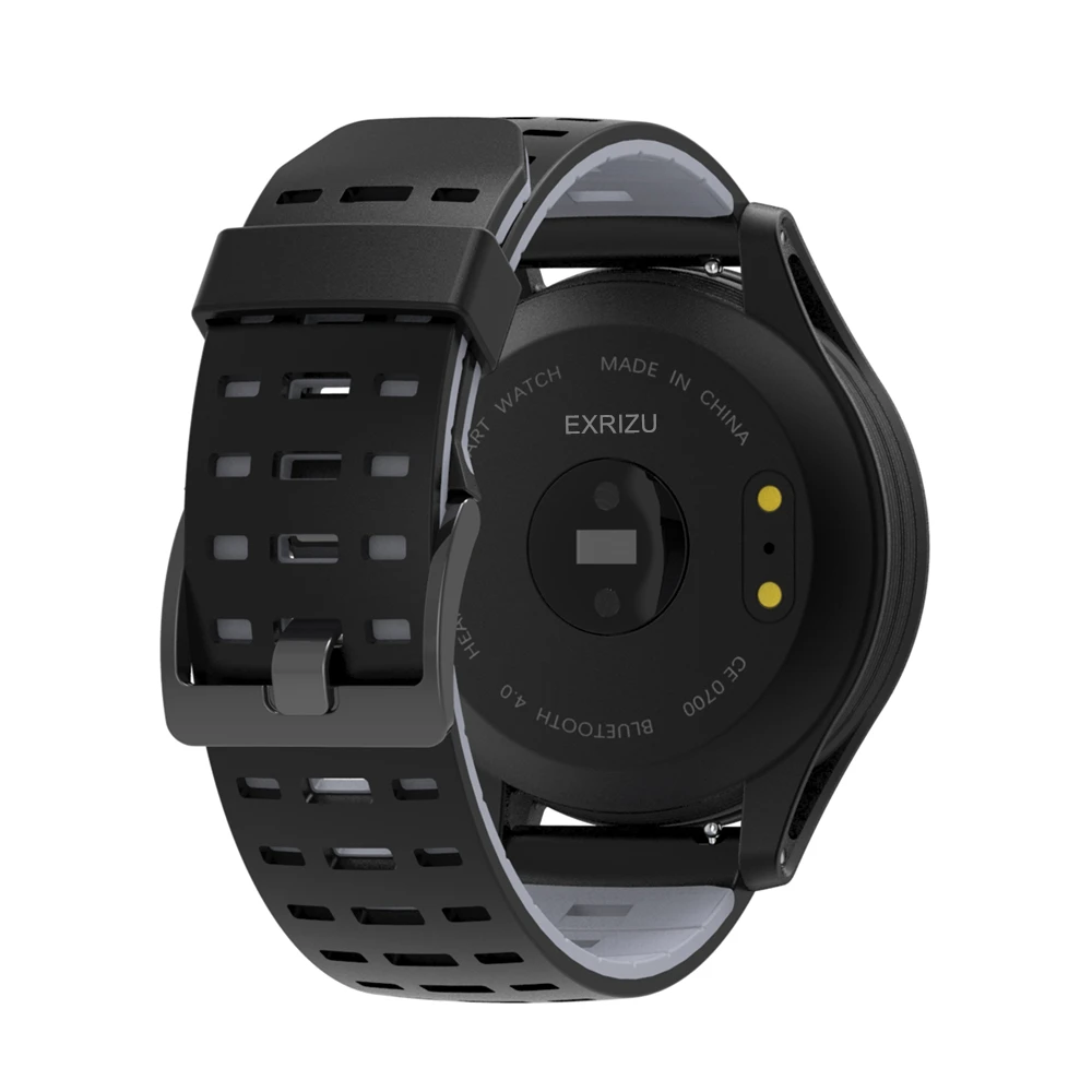 EXRIZU F5 gps спортивные Смарт-часы монитор сердечного ритма шагомер барометр термометр Bluetooth Смарт-часы gps трекер