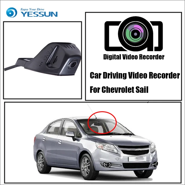 Best Value YESSUN For Chevrolet Car Front Dash Camera CAM DVR Driving Video Recorder WiFi APP Car DVR Camera Video Recorder 1080p